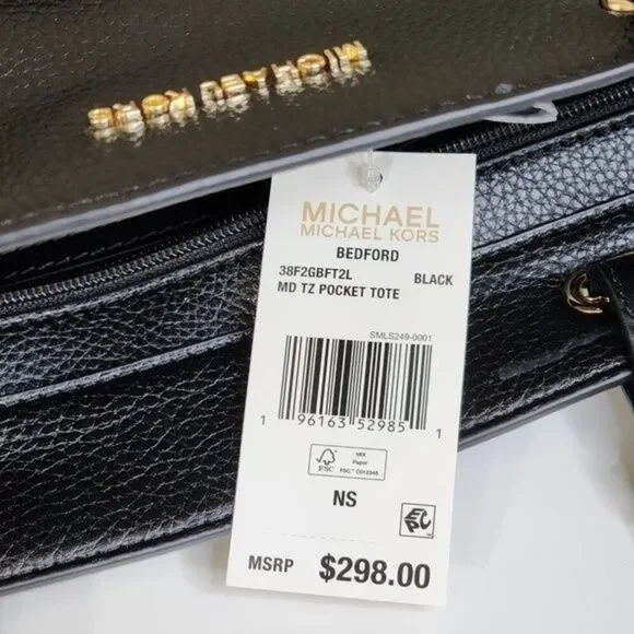 NEW! Michael Kors Bedford Purse Shoulder bag / Handbag / Tote Bag - Picture 10 of 11